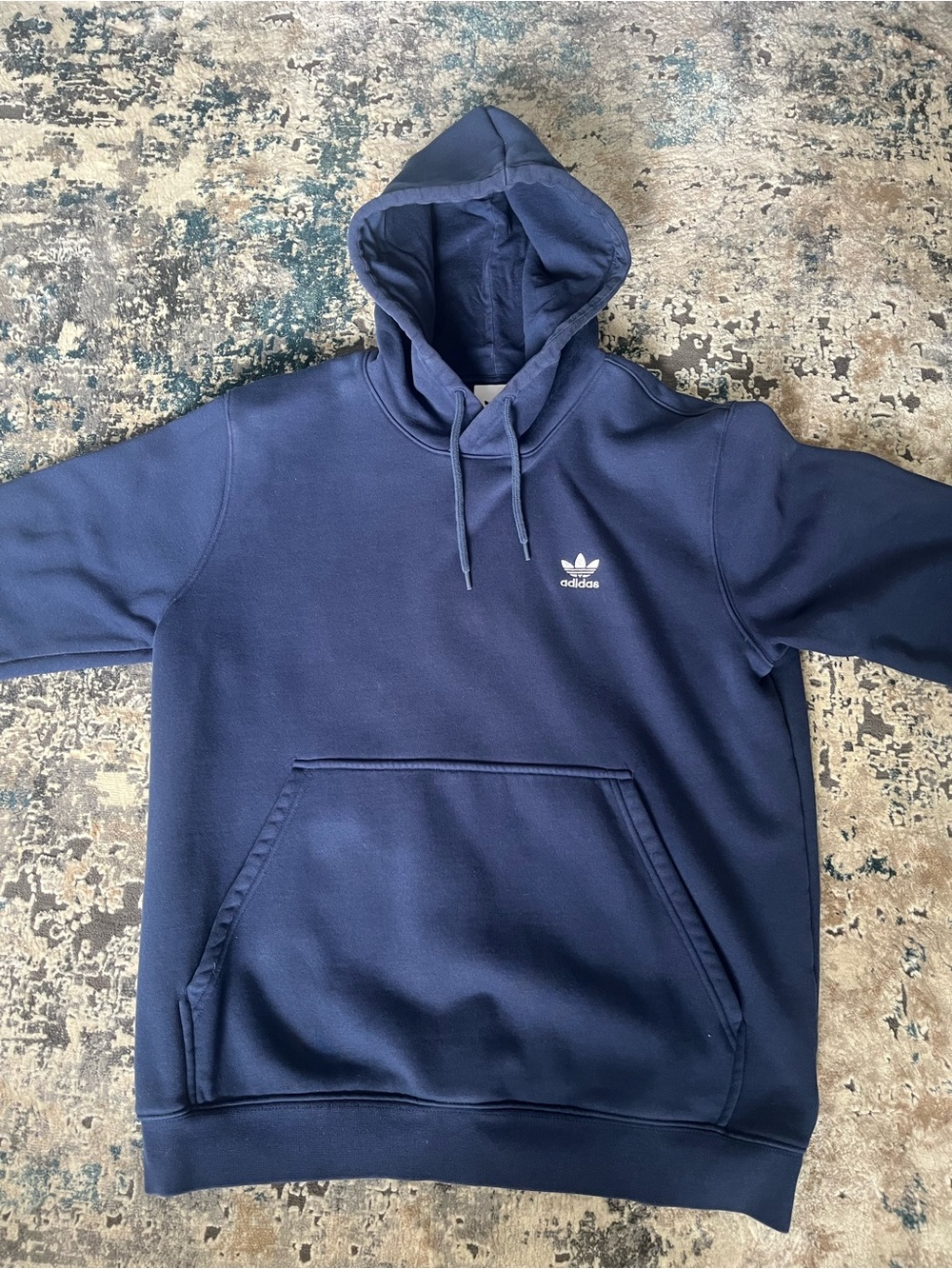Adidas Navy Blue Hoodie